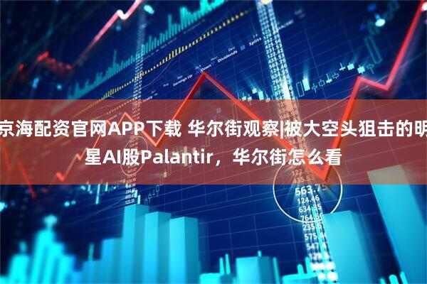 京海配资官网APP下载 华尔街观察|被大空头狙击的明星AI股Palantir，华尔街怎么看