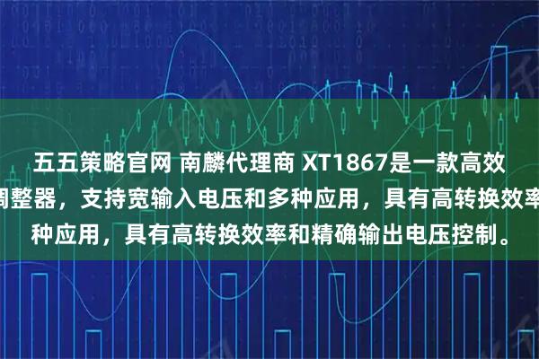 五五策略官网 南麟代理商 XT1867是一款高效率、低功耗的DC/DC调整器，支持宽输入电压和多种应用，具有高转换效率和精确输出电压控制。